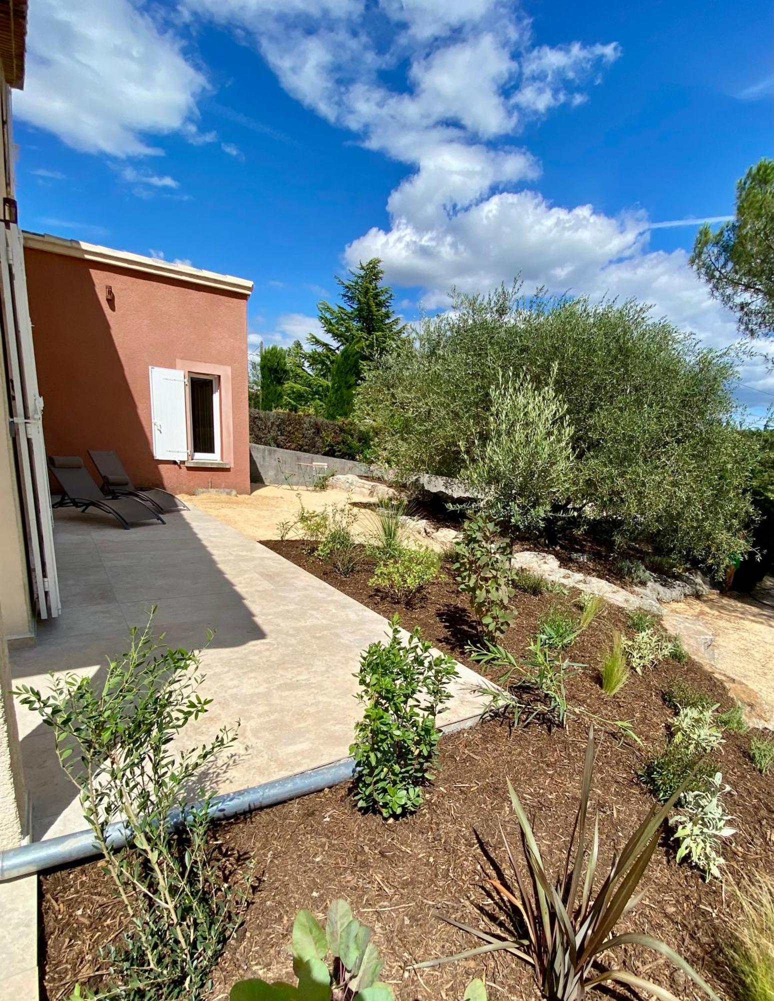 Maison Pour 12P, Piscine A Debordement Chauffee D'Avril A Octobre Inclus Ruoms Dış mekan fotoğraf
